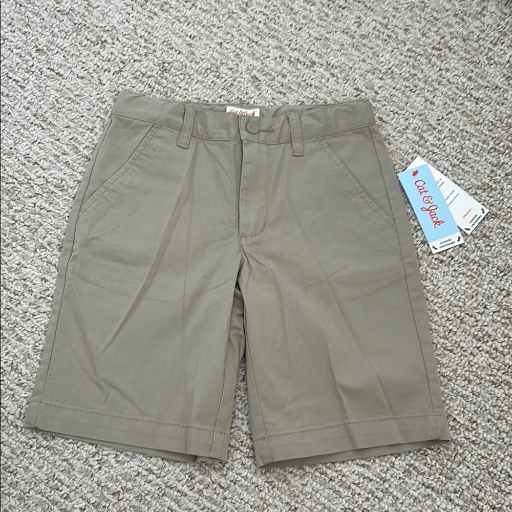 NWT Boys stretch chino shorts